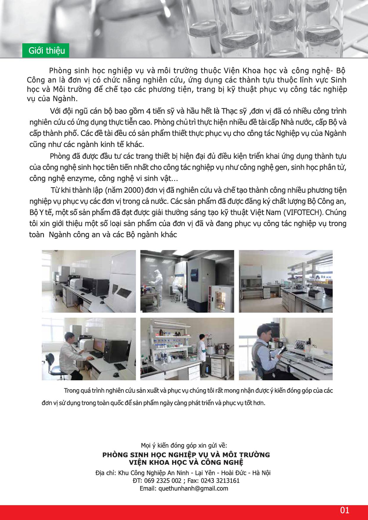 CÔNG TY TNHH THIẾT BỊ KHOA HỌC KỸ THUẬT SÔNG HỒNG
