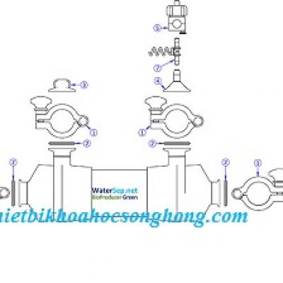 KẾT NỐI CỘT LỌC VỚI HỆ THỐNG - WATERSEP